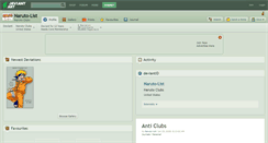 Desktop Screenshot of naruto-list.deviantart.com