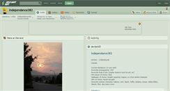 Desktop Screenshot of independance382.deviantart.com