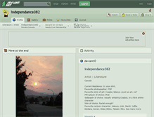 Tablet Screenshot of independance382.deviantart.com