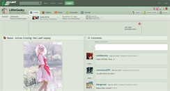 Desktop Screenshot of littlegeeky.deviantart.com