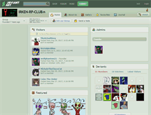 Tablet Screenshot of irken-rp-club.deviantart.com