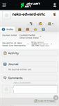 Mobile Screenshot of neko-edward-elric.deviantart.com