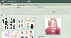 Desktop Screenshot of mechathefox.deviantart.com