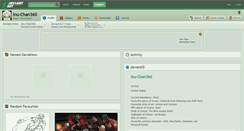 Desktop Screenshot of inu-chan360.deviantart.com