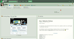 Desktop Screenshot of indiqo.deviantart.com