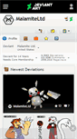 Mobile Screenshot of malamiteltd.deviantart.com