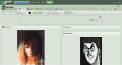 Desktop Screenshot of benoza.deviantart.com