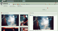 Desktop Screenshot of amberjoe.deviantart.com