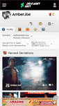 Mobile Screenshot of amberjoe.deviantart.com