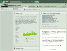 Tablet Screenshot of ocean-liner-club.deviantart.com
