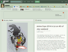 Tablet Screenshot of cgrapa.deviantart.com