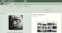 Desktop Screenshot of black-kittie.deviantart.com