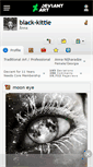 Mobile Screenshot of black-kittie.deviantart.com