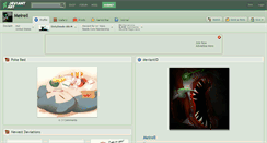 Desktop Screenshot of meirell.deviantart.com