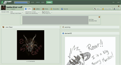 Desktop Screenshot of keeta-silver-wolf.deviantart.com