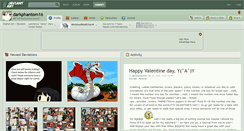 Desktop Screenshot of darkphantom16.deviantart.com