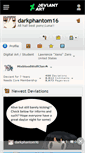 Mobile Screenshot of darkphantom16.deviantart.com