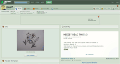 Desktop Screenshot of micail7.deviantart.com