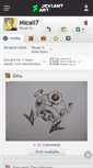 Mobile Screenshot of micail7.deviantart.com