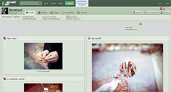 Desktop Screenshot of dorottyas.deviantart.com