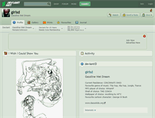 Tablet Screenshot of girlsd.deviantart.com