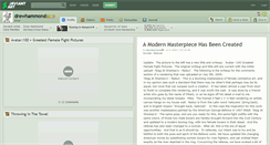 Desktop Screenshot of drewhammond.deviantart.com