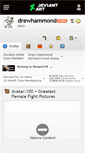 Mobile Screenshot of drewhammond.deviantart.com