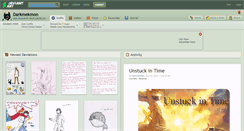 Desktop Screenshot of darkmekmon.deviantart.com