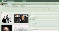 Desktop Screenshot of maxram0.deviantart.com