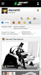 Mobile Screenshot of maxram0.deviantart.com