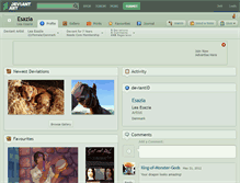Tablet Screenshot of esazia.deviantart.com