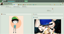 Desktop Screenshot of defaultedmemory.deviantart.com