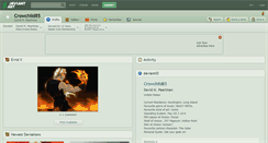 Desktop Screenshot of crowchild85.deviantart.com