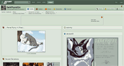 Desktop Screenshot of darkphyre024.deviantart.com