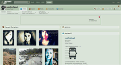 Desktop Screenshot of nokemdead.deviantart.com