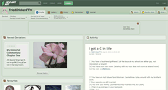 Desktop Screenshot of friedchickenftw.deviantart.com