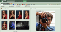 Desktop Screenshot of envy-graphix.deviantart.com