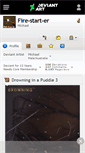 Mobile Screenshot of fire-start-er.deviantart.com