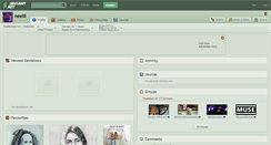 Desktop Screenshot of neelli.deviantart.com