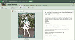 Desktop Screenshot of cosplay-mexico.deviantart.com