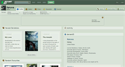 Desktop Screenshot of karuwa.deviantart.com
