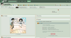 Desktop Screenshot of cupcak3bby.deviantart.com