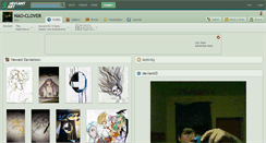 Desktop Screenshot of nao-clover.deviantart.com