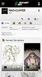 Mobile Screenshot of nao-clover.deviantart.com