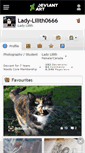 Mobile Screenshot of lady-lilith0666.deviantart.com