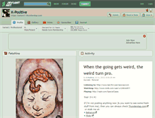 Tablet Screenshot of k-positive.deviantart.com