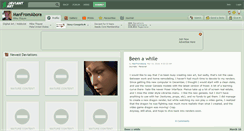 Desktop Screenshot of manfromabora.deviantart.com