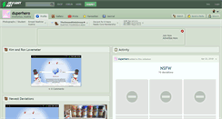 Desktop Screenshot of duperhero.deviantart.com