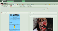Desktop Screenshot of gambit13.deviantart.com