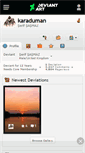 Mobile Screenshot of karaduman.deviantart.com